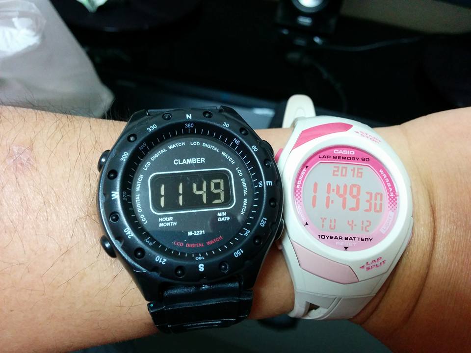 ダイソーでデジタル腕時計を買った。 その2 WEB屋・任さんのブログ