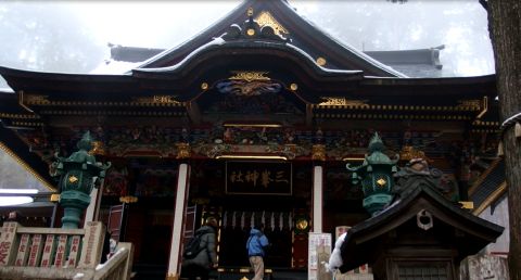 三峯神社に行ってきました。