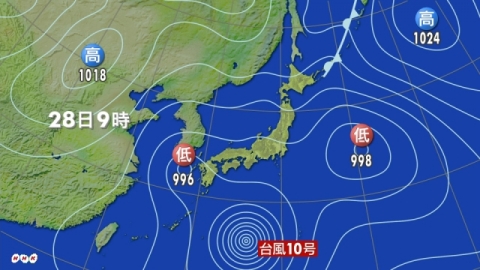 NHK 天気図