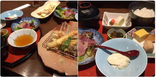大阪府教育会館内の旬の素材レストランたかつふじのランチ
