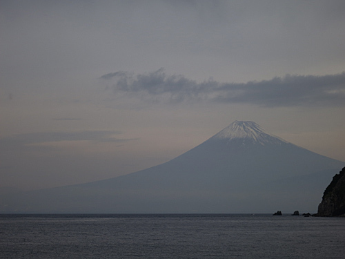 モノトーン富士山