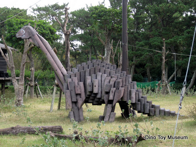 国営・海の中道海浜公園の恐竜像