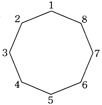 直撃 中学入試問題 第154回 山手学院中 場合の数 正八角形の頂点を結んでできる三角形 北辰塾 情報局