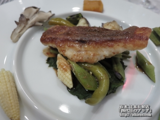 宇治レストランマリヴォー真鯛のポアレ2