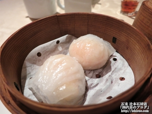 ANAクラウンプラザホテル京都中国料理 花梨海老の蒸しぎょうざ（2個）