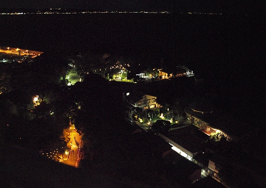 江の島の夜景20161009
