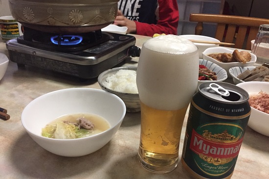 ミャンマーのビール