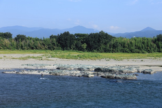 川島潜水橋