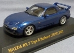 マツダ RX-7 type R バサースト 2001 (FD3S、京商1/43)