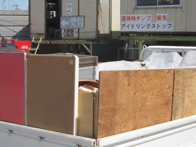 東京都府中市　賃貸物件アパート　ゴミ処分・不用品処分　作業完了後　１