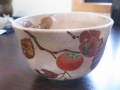 柿の茶碗