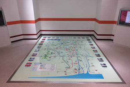 東武沿線イラストマップ