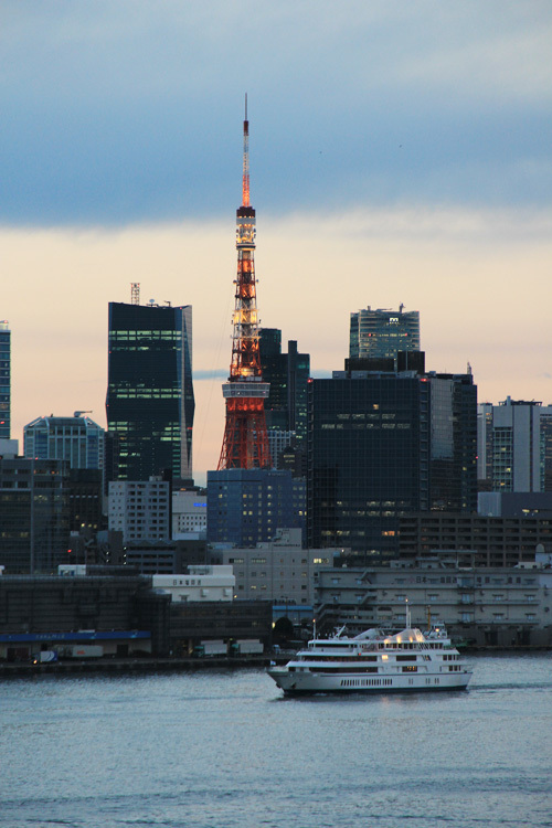 東京タワー夕