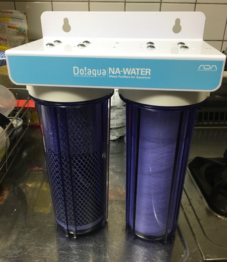 室外 新品！ADA NAウォーター浄水器＋カチオンフィルター付き - 通販 