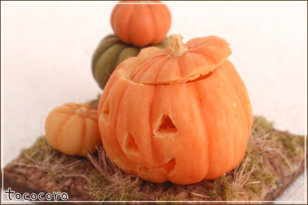 ハロウィンミニチュアかぼちゃ